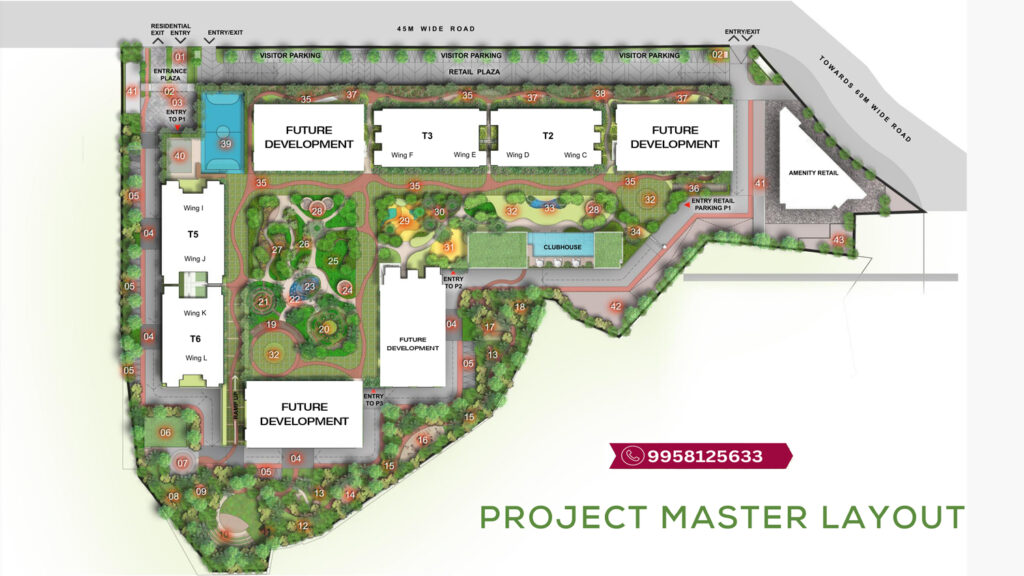 Godrej Evergreen Square Layout Plan