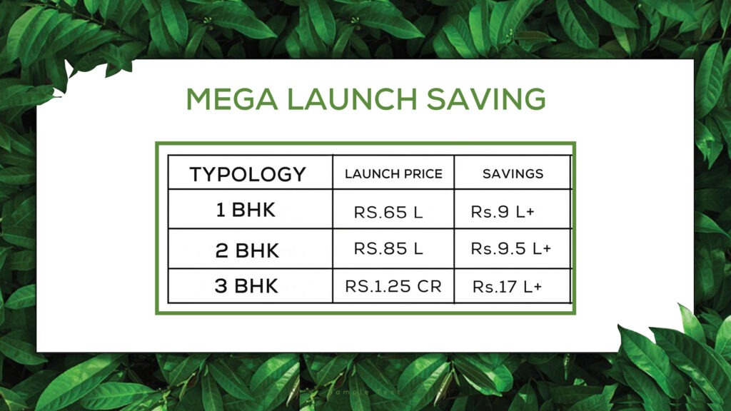 Godrej Evergreen Square Price List