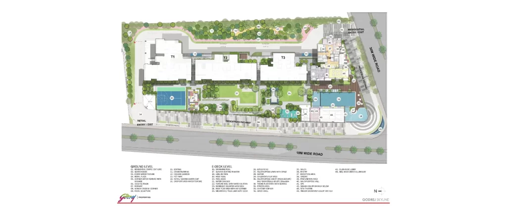 Godrej Skyline Koregaon Park Layout Plan