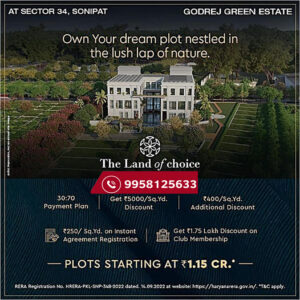 Godrej green estate plots