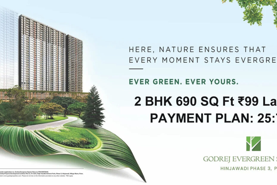 Godrej evergreen square banner megapolis pune