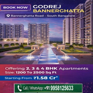 Godrej bannerghatta new launch photos