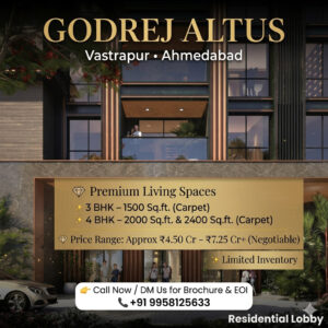 Godrej altus vastrapur ahmedabad premium living
