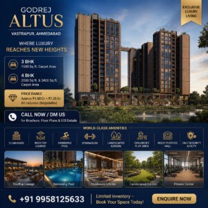 Godrej altus vastrapur brochure price list