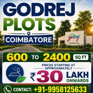 Godrej coimbatore plots photos new