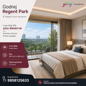 Godrej regent park sarjapur road banners