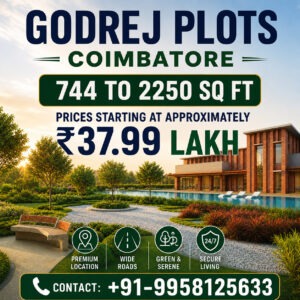 Godrej plots coimbatore new launch